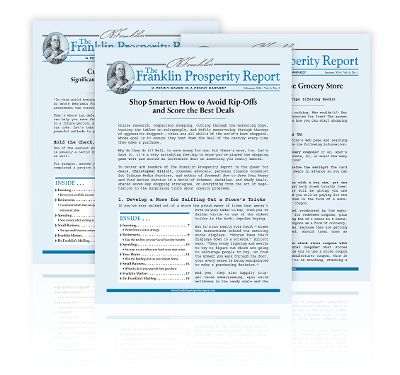 The Franklin Prosperity Report, Edited by Sean Hyman